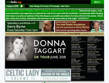 Tablet Screenshot of irishradio.org